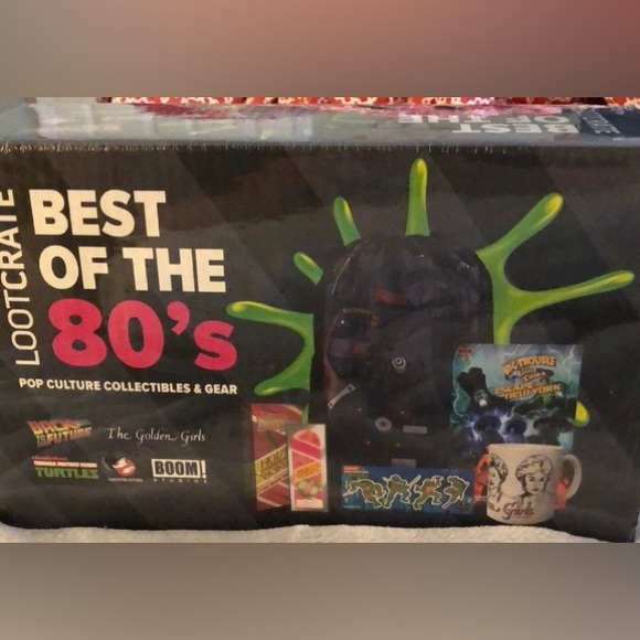 LOOTCRATE BEST OF THE 80s BOX NEW - Picture 1 of 8